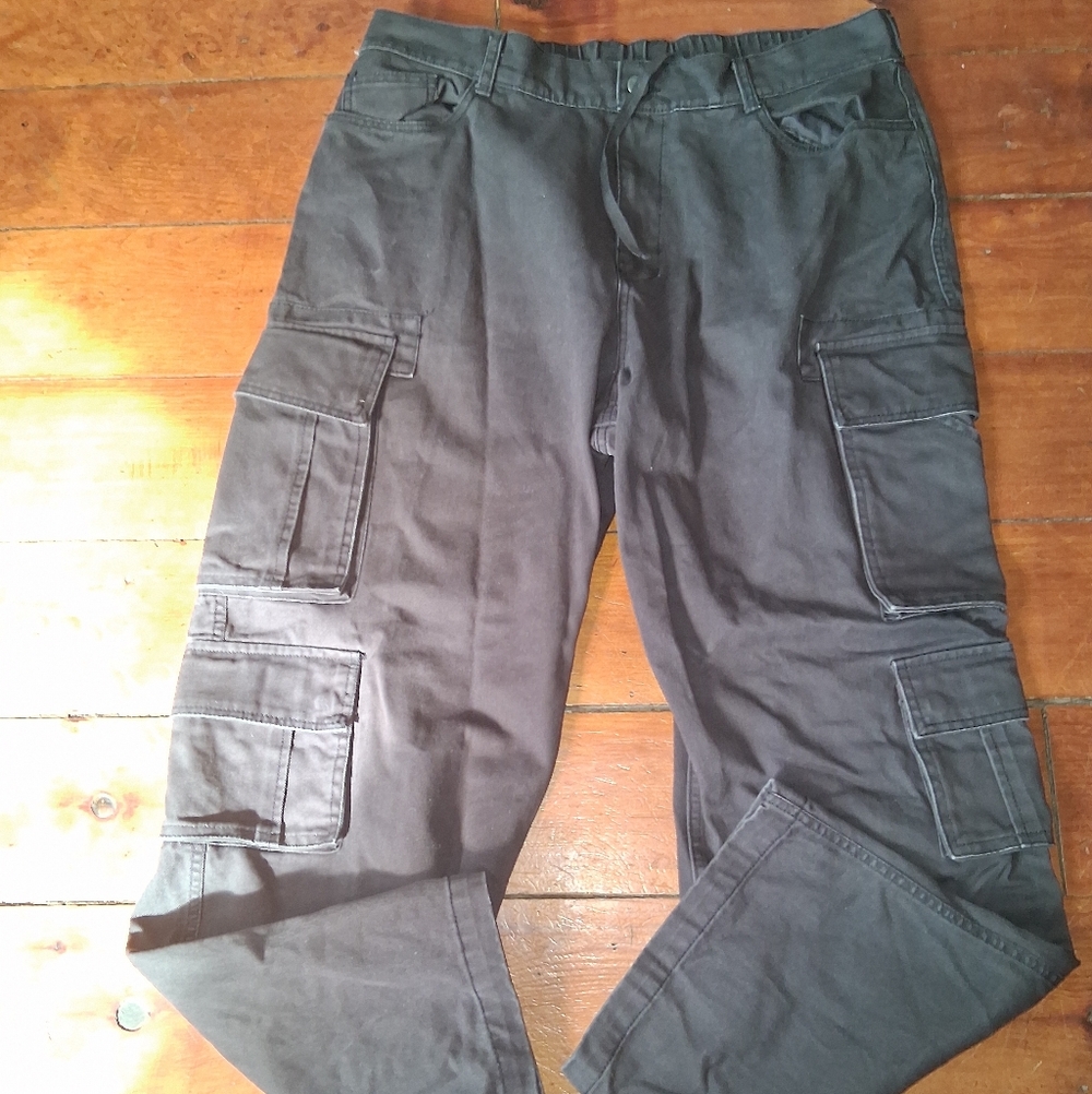 Men's Cargo Utility Pants — Black